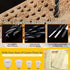 23 Pcs Wood Drill Bit Set with Dowel Pins, Center Point and Stopper for Woodworking Carpentry