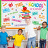 Motivational Bulletin Board Decoration Set, Classroom Affirmation Station Cutouts for Elementary School Home Wall