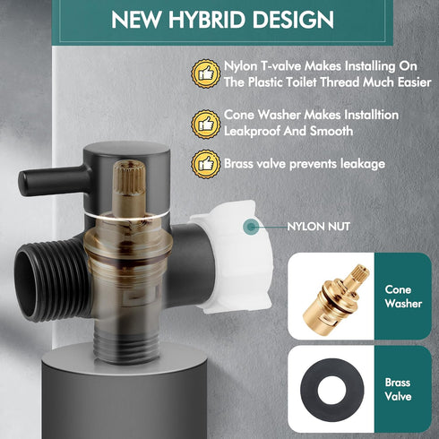 SUS304 Set, Luxury Handheld Bidet Sprayer, Premium Stainless Steel Bathroom Bidet Attachment Baby Cloth Diaper Sprayer