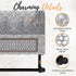 Country Autumn Alley Farmhouse Galvanized Toilet Paper Holder with Shelf Durable Wall Mount Tissue Paper Holder