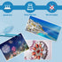 Uinkit 37lb Thin Flyer Paper, Glossy 8.5x11, 100 Sheets, Single Side, DIY Chip Bag, 135gsm for Inkjet Printer