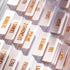 DiverseBee Laminated Bible Tabs - 73 Bible Tabs with Copper Embossed Lettering for Journaling