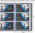 MaxGear Business Card Organizer, Portable Holder for 240 Cards, Professional PU Binder File Storage, Dark Gray