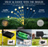 SEEWELUMI Decor(2pack,56LED) Bulb, Solar Garden Lights Outdoor Upgraded Solar Swaying Light for Garden Decorative