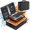 DocSafe 5200°F Document Organizer with Lock, Fireproof & Waterproof Box, 8 Layers for Important Documents