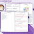 A5 Clever Fox Self-Care Journal Daily Reflection Notebook Mental Health & Personal Development Planner, Meditation