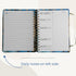 Paper 'n Such Undated Daily Planner, Spiral To Do List Notebook for Daily Tasks and Agendas (6.5x8.5), School or Office
