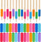 Outus Foam Pencil Cushion, Writing Aid for Kids, 150 Pcs in Random Colors and Mixed Shapes