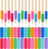 Outus Foam Pencil Cushion, Writing Aid for Kids, 150 Pcs in Random Colors and Mixed Shapes