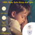 Cute Koala Mom and Baby Night Lights Plug into Wall for Girls Boys Room,Night Light LED Lamp Dusk to Dawn Sensor Round