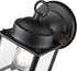 ML 210001-TBK 1-Light Lighting Outdoor Wall Sconce in Textured Black Finish