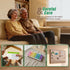 SwiftServ 3-Piece Set Thoughtful Gift for Seniors, Daily Support with Felt Board, Word Search Cards, and Pill