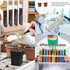 Test Tubes, 15Pcs 3ml Plastic Tube with Lids, Clear Plastic Test Tubes for Plants, Propagation Tubes