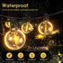 40ft G40 Bulbs(14+1 Bulbs), Outdoor String Lights LED Hanging Globe Patio Lights with Shatterproof Spring Easter Gifts