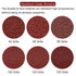 60pcs Triangular Hook & Loop Sandpapers, 40/60/80/100/120/150 Grits Aluminum Oxide Sanding Pads