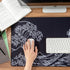 Japanese Sea Wave Waterproof Mouse Pad, Large Anti-Slip Keyboard Pad, Extended Kanagawa Desk Mat for Gamer, Office &