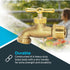 Eastman Brass Garden Valve, 3/4 Inch MIP x 3/4 Inch MHT Outdoor Spigot