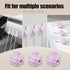 Frayot 9Pack Magnetic Cable Clips for Nightstand, Adhesive Night-Glowing Cord Holder Organizer for Office Home Desk