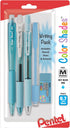 Pentel Color Shades Writing Pack, Pastel Sky Blue (BLBKALZBPS)