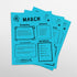 Neenah Astrobrights Bright Color Paper, 30% Recycled, 8.5in x 11in, 24 lb, Lunar Blue, Ream of 500 Sheets