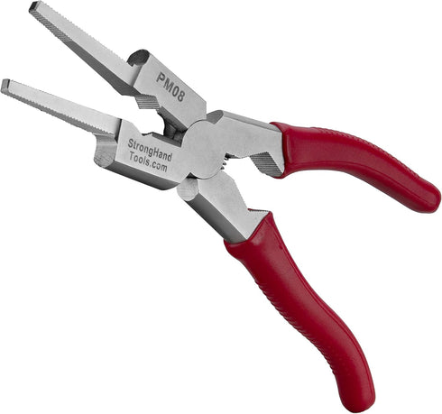 8 Mig Welding Plier with Nozzle Cleaner, Hammer Face, Wire Cutter, Ergonomic Handle, PM08