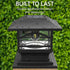4x4 5x5 6x6 (1 Pack) Davinci Lighting Edison Solar Outdoor Post Cap Lights - - Bright LED Light for Fence Deck Garden