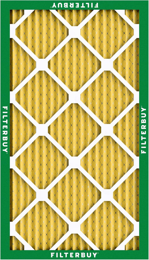 Filterbuy 13x21.5x1 Air Filter MERV 11 Allergen Defense (1-Pack), Pleated HVAC AC Furnace Replacement (Actual Size: