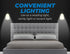 2 Pack 4 100 Westek LED Battery Operated Wall Sconce, - Hour Auto Shut-Off Wireless Wall Sconce, Lumens - Easy Install