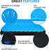 Gel Seat Cushion, Double Thick Egg Gel for Pressure Pain Relief, Breathable Wheelchair and Office Chair Pads