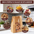 JourHawee 30pcs 13.7x8.3x3.6in 30 Bread Bags With Front Window For Homemade Bread, Sourdough Paper Bread Bags Bakery