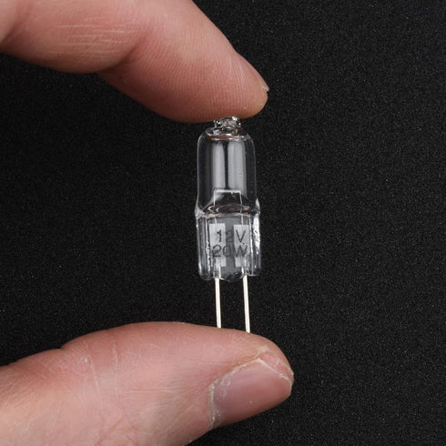 Diximus G4 Low Voltage Halogen Bulbs: 20W Bi-Pin Light Bulbs for Landscape Lighting, 10 Pack