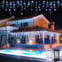 JMEXSUSS 400 LED White Christmas Icicle Lights, 38.8ft Connectable Icicle Lights for