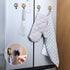 Jetec 6 Pcs Magnet Hooks, Magnetic Wreath Hanger for Fridge, Metal Door, Glass Door, Home Kitchen Decoration