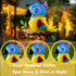 Parrot Solar Garden Lights Outdoor Waterproof, Christmas Metal Yard Decor Outdoor Solar Lights Decorative Stake