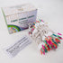 150 Count 33 120V Easter String Lights, FT Green Wire Mini Fairy Light, UL Certified Connectable Xmas Tree Incandescent