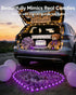 12 Pack Amagic Purple Flameless LED Tea Lights Candles Battery Operated, Electric Fake Tealight Candles for Party