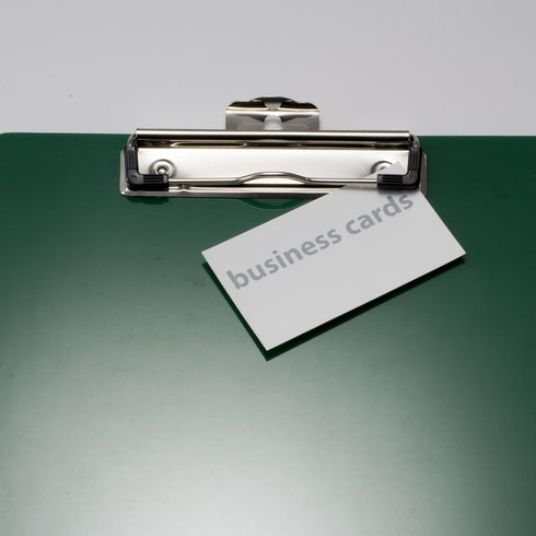 Officemate OIC Recycled Plastic Clipboard, Letter Size, Green (83063)