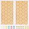 Sintuff 2 Pcs Framed Bulletin Board, Long Decorative Cork Board for Walls, Floral Print Vision Board