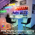 Closet Counter,Kitchen,Bedroom, Christmas,3 Packs LEPOTEC Motion Sensor Cabinet Lighting,RGB LED Lights Wireless USB