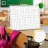 SCRIBBLEDO 11”x14” Large Graph Dry Erase Board with Double-Sided .75” Cells for Home School Classroom Use