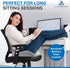 Generic Extra-Dense Memory Foam Seat Cushion Ergonomic Design for Pain Relief, Posture Support & Pressure Reduction