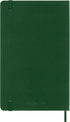 Moleskine Classic Notebook, Hard Cover, Large (5" x 8.25") Plain/Blank, Myrtle Green, 240 Pages