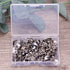Tupalizy 100PCS Small Metal Thumb Tacks, Nickel Plated Round Head Push Pins for Cork Bulletin Board, Crafts, 0.4inch