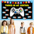 Mindset Set Growth Video Game Theme Bulletin Board Mental Health Bulletin Board Decorations Inspirational Cutouts