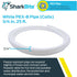 SharkBite 3/4 Inch x 25 Feet White PEX Pipe Flexible Water Tubing for Plumbing, PEX-B, U870W25 by SharkBite