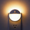 YUNLEX 2 Pack Plug in Night Light with Motion Sensor and Dusk to