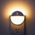 YUNLEX 2 Pack Plug in Night Light with Motion Sensor and Dusk to