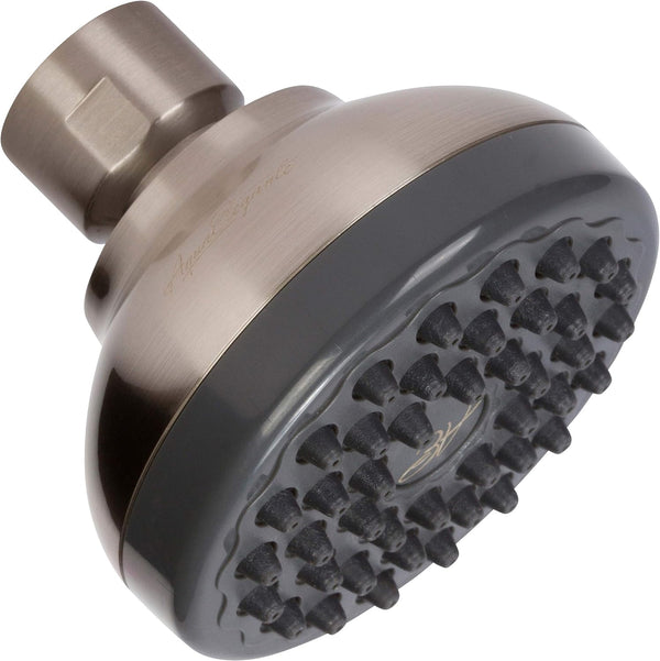 Pressure Boosting Shower Head - High Pressure Water Saver Showerhead, 2.5 GPM - Brushed Nickel