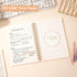 Yoment Spiral Notebook, College Ruled 7.3" X 10.2", 300 Pages Thick Notebook for Work, Pink Cover