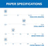 Hammermill Printer Paper, Tidal 20 lb Copy Paper, 8.5 x 11 - Express Pack (2,500 Sheets), 92 Bright, Made in USA